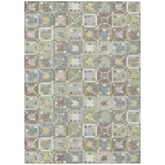 Machine Washable Indoor/Outdoor Chantille ACN2553 Green 9' x 12' Rug