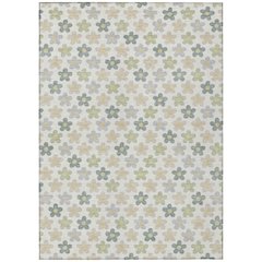 Machine Washable Indoor/Outdoor Chantille ACN2569 Ivory 9' x 12' Rug