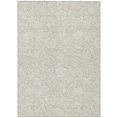 Machine Washable Indoor/Outdoor Chantille ACN2572 Brown 9' x 12' Rug