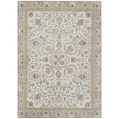 Machine Washable Indoor/Outdoor Chantille ACN2576 Ivory 9' x 12' Rug