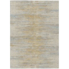 Machine Washable Indoor/Outdoor Chantille ACN2642 Ivory 9' x 12' Rug