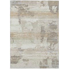 Machine Washable Indoor/Outdoor Chantille ACN2646 Ivory 9' x 12' Rug