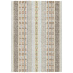 Machine Washable Indoor/Outdoor Chantille ACN2681 Ivory 9' x 12' Rug