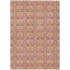 Machine Washable Indoor/Outdoor Chantille ACN2682 Pink 9' x 12' Rug