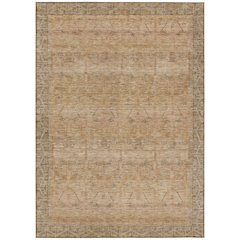 Machine Washable Indoor/Outdoor Chantille ACN2724 Orange 10' x 14' Rug