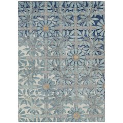 Machine Washable Indoor/Outdoor Chantille ACN2775 Blue 10' x 14' Rug