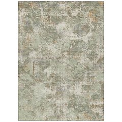 Machine Washable Indoor/Outdoor Chantille ACN2779 Green 10' x 14' Rug
