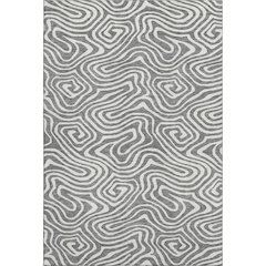 Premium Machine Washable Mayfield AMF1020 Gray 9' x 12' Rug
