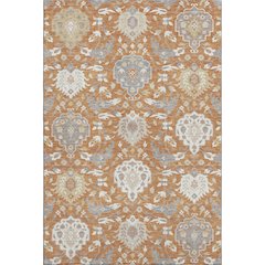 Premium Machine Washable Mayfield AMF1026 Copper 9' x 12' Rug