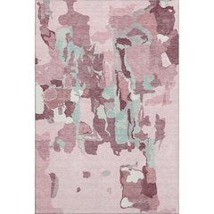 Premium Machine Washable Mayfield AMF1028 Pink 9' x 12' Rug