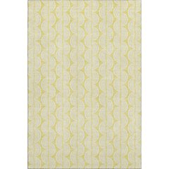 Premium Machine Washable Mayfield AMF1056 Yellow 9' x 12' Rug