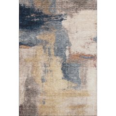 Premium Machine Washable Mayfield AMF1068 Gold 9' x 12' Rug