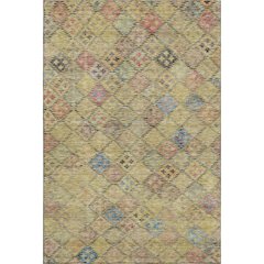 Premium Machine Washable Mayfield AMF1081 Gold 9' x 12' Rug