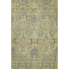Premium Machine Washable Mayfield AMF1082 Aloe 9' x 12' Rug