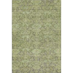 Premium Machine Washable Mayfield AMF1084 Green 9' x 12' Rug