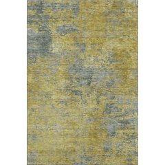 Premium Machine Washable Mayfield AMF1093 Gold 9' x 12' Rug