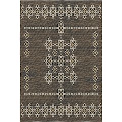 Premium Machine Washable Mayfield  Brown 9' x 12' Rug