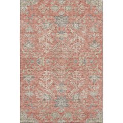 Premium Machine Washable Mayfield AMF1156 Coral 9' x 12' Rug