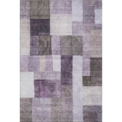 Premium Machine Washable Mayfield AMF1190 Eggplant 9' x 12' Rug