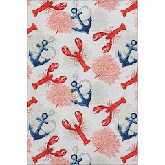 Premium Machine Washable Mayfield  Ivory 9' x 12' Rug