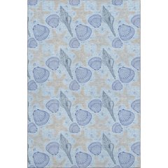 Premium Machine Washable Mayfield  Blue 9' x 12' Rug