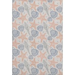 Premium Machine Washable Mayfield  Peach 9' x 12' Rug