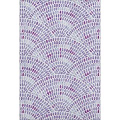 Premium Machine Washable Mayfield  Purple 9' x 12' Rug