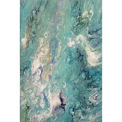 Premium Machine Washable Mayfield  Seaglass 9' x 12' Rug