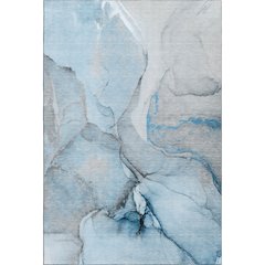 Premium Machine Washable Mayfield  Blue 9' x 12' Rug
