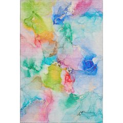 Premium Machine Washable Mayfield  Blue 9' x 12' Rug
