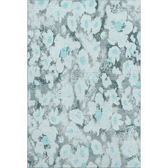 Premium Machine Washable Mayfield  Teal 9' x 12' Rug