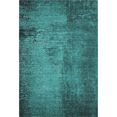 Premium Machine Washable Mayfield  Teal 9' x 12' Rug