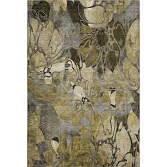 Premium Machine Washable Mayfield  Brown 9' x 12' Rug