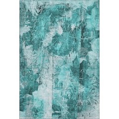 Premium Machine Washable Mayfield  Teal 9' x 12' Rug