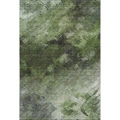 Premium Machine Washable Mayfield  Green 9' x 12' Rug