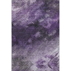 Premium Machine Washable Mayfield  Purple 9' x 12' Rug