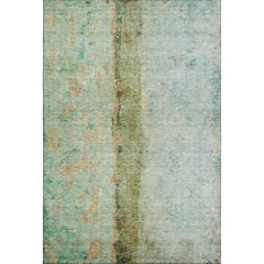Premium Machine Washable Mayfield  Green 9' x 12' Rug