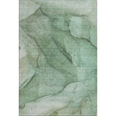 Premium Machine Washable Mayfield  Green 9' x 12' Rug