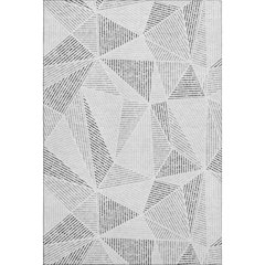 Premium Machine Washable Mayfield  Gray 9' x 12' Rug