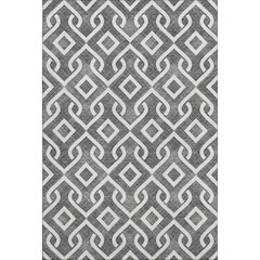 Premium Machine Washable Mayfield  Black 9' x 12' Rug