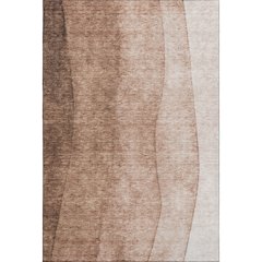Premium Machine Washable Mayfield  Brown 9' x 12' Rug