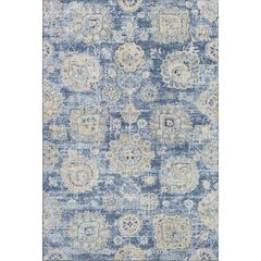 Premium Machine Washable Mayfield  Blue 9' x 12' Rug