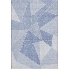 Premium Machine Washable Mayfield  Sky 9' x 12' Rug