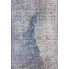 Premium Machine Washable Mayfield  Blue 9' x 12' Rug