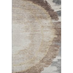 Premium Machine Washable Mayfield  Brown 9' x 12' Rug