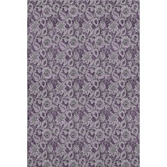 Premium Machine Washable Mayfield AMF661 Eggplant 9' x 12' Rug