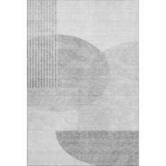 Premium Machine Washable Mayfield AMF678 Gray 9' x 12' Rug