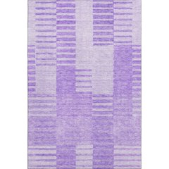 Premium Machine Washable Mayfield AMF686 Lavender 9' x 12' Rug