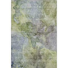 Premium Machine Washable Mayfield AMF689 Olive 9' x 12' Rug