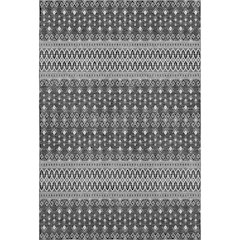 Premium Machine Washable Mayfield AMF708 Gray 9' x 12' Rug